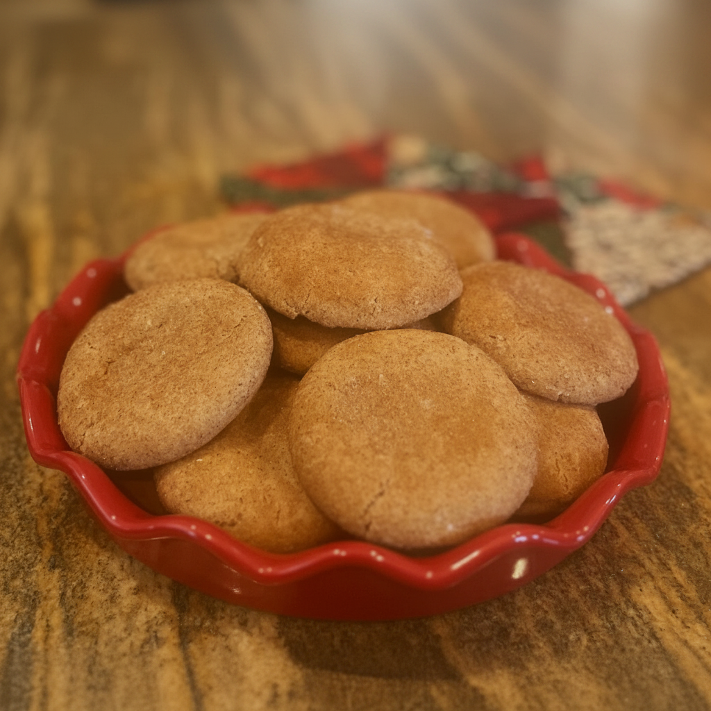 Cleaned up snickerdoodles