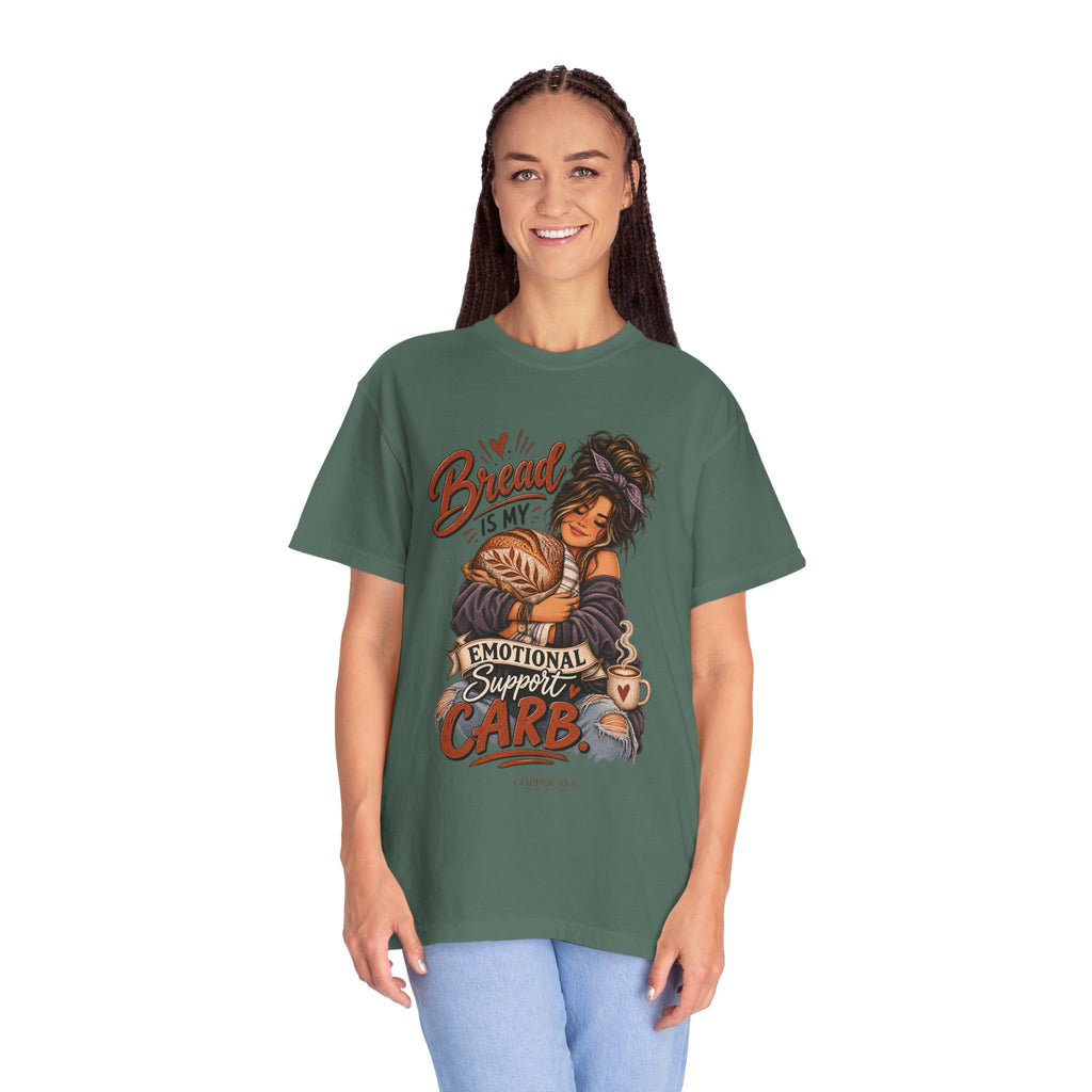 Bread Is My Emotional Support Carb — Graphic Tee