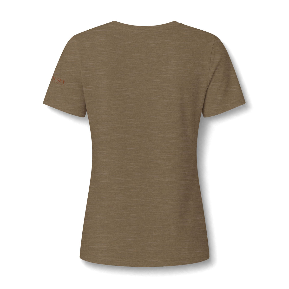 Flour Child V-Neck Tee — Bread & Wheat Bakery Graphic
