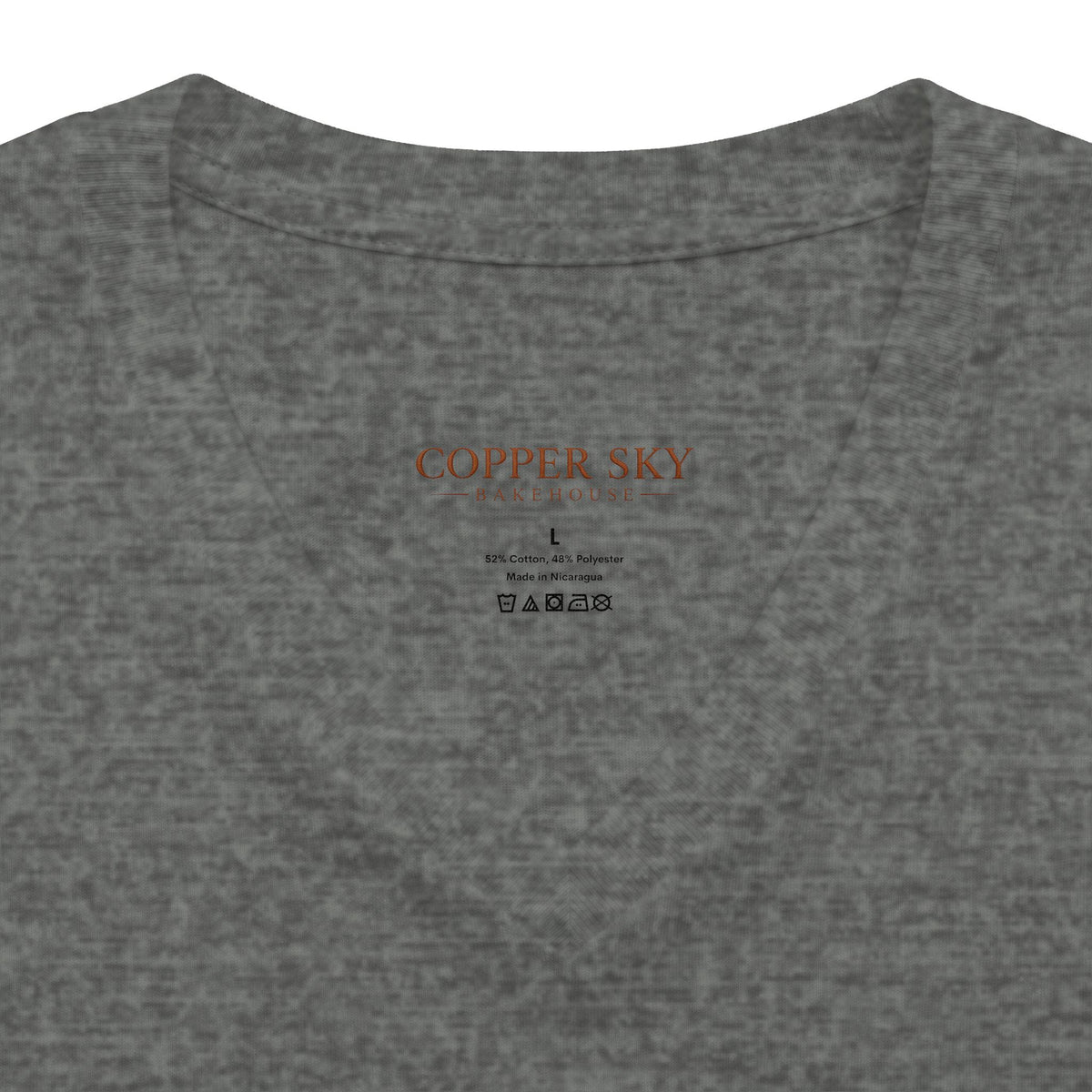 Bread Lady Made Me Do It — Retro Baker V-Neck Tee