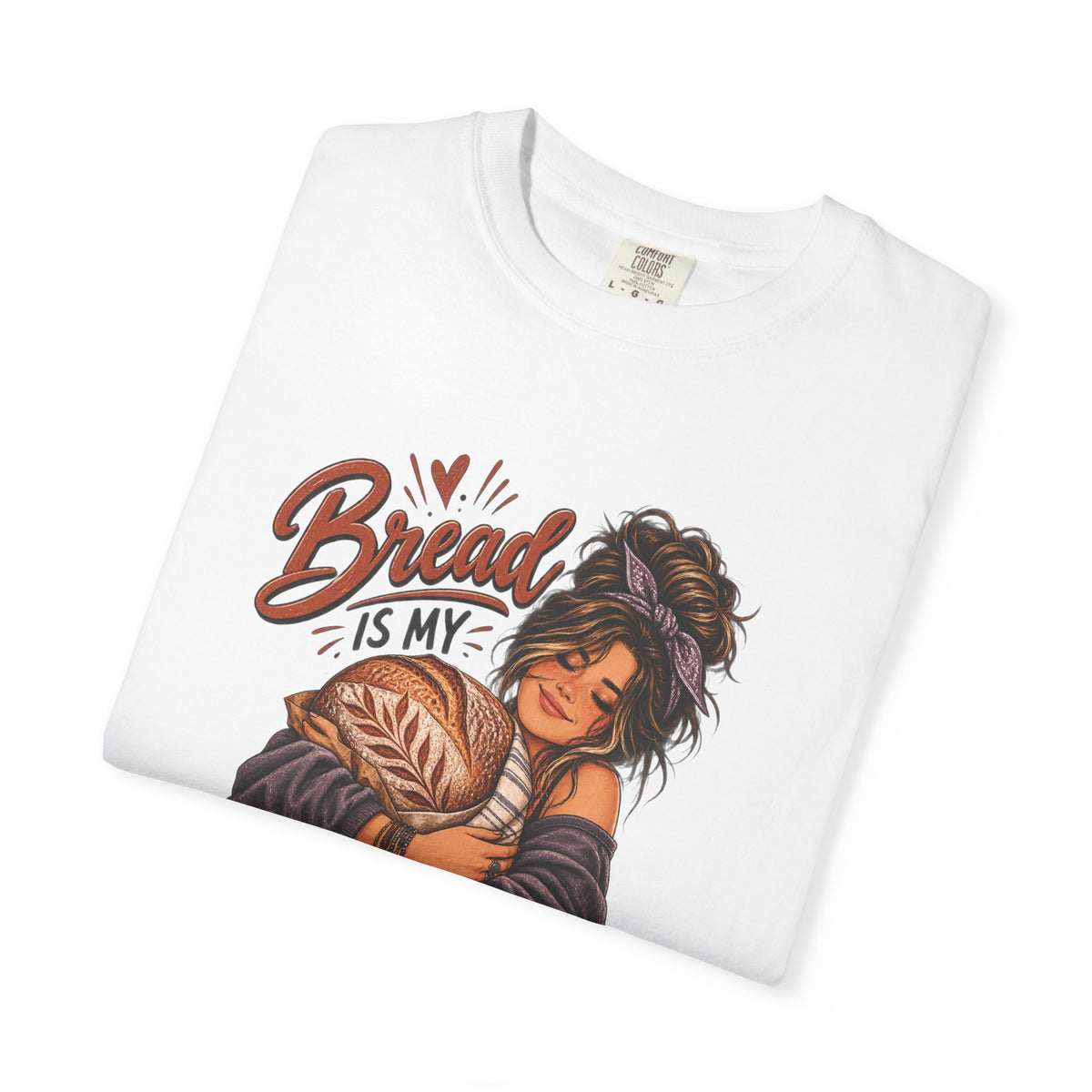 Bread Is My Emotional Support Carb — Graphic Tee