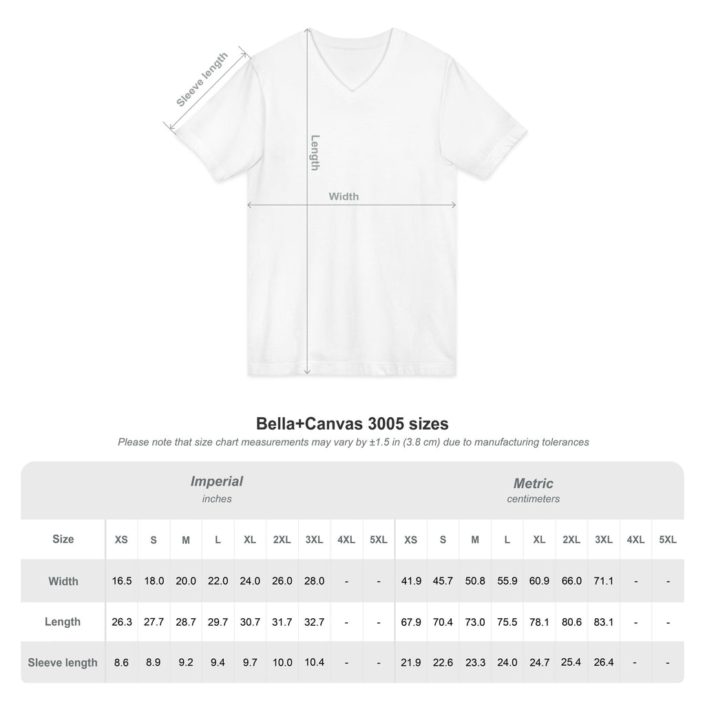Bread Lady Made Me Do It — Retro Baker V-Neck Tee