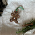 Felt Gingerbread Man Ornament